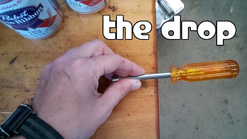 Experiment: Drop Testing the Acetone Dipped Screwdriver