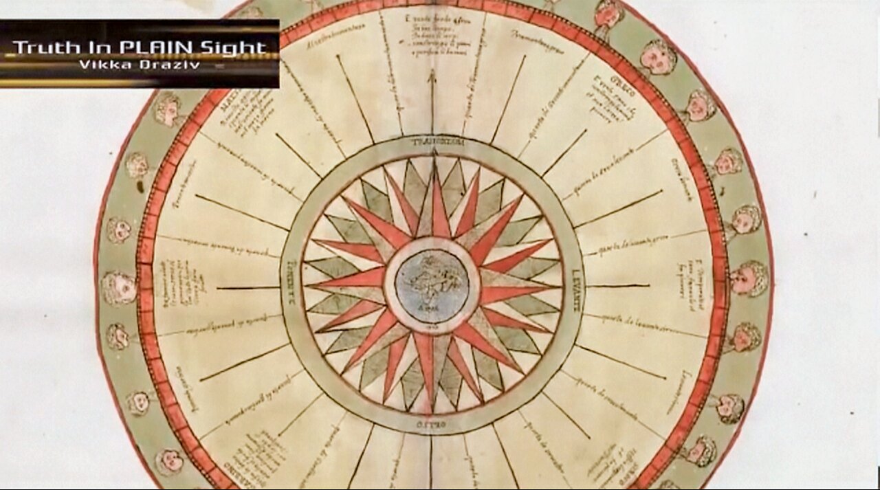 Truth In Plain Sight/1587 Flat Earth Map World Map Review