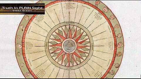 Truth In Plain Sight/1587 Flat Earth Map World Map Review