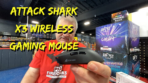 ATTACK SHARK X3 Wireless Gaming Mouse