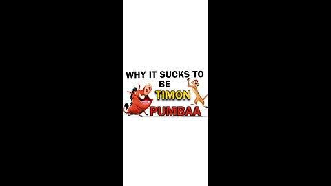 Why It Sucks to Be Timon & Pumbaa – Funny Jungle Struggles!