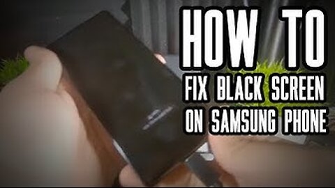 (2021) How to fix Samsung Galaxy Phone Black Screen