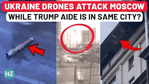 Ukraine Puts Trump Envoy In Danger? Drones Hit Moscow During Witkoff's Visit? Russia Says…| Zelensky