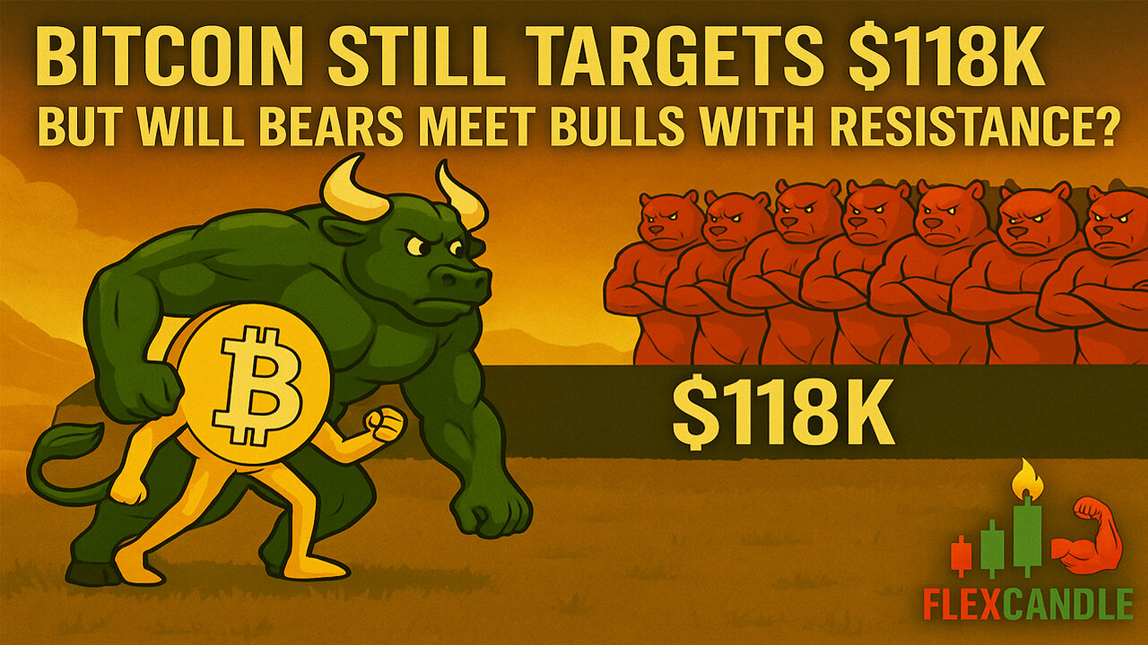 Bitcoin Still Targeting $118K 🚀 | But Will We Be Met With Resistance From The Bears? | EP. 152