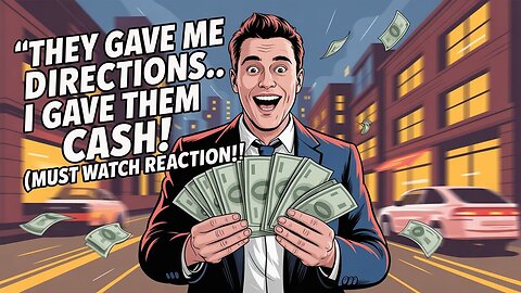 💸 “I Asked for Directions… Then Paid Them in CASH!” (You Won’t Believe Their Reactions!)