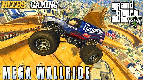 GTA 5 MODS - MEGA WALLRIDE - FUNNY MOMENTS (Grand Theft Auto Gameplay Video)