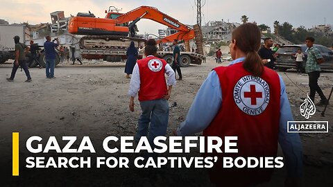 Red Cross, Hamas search for bodies of remaining Israeli captives in Gaza’s Shujayea