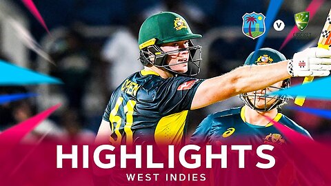 West Indies v Australia | 1st T20 | Highlights | 2025