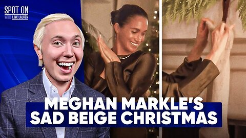 Meghan Markle Tries To Pass Her SAD Beige Christmas Off As ＂Easy and Elegant＂ Style Trend.
