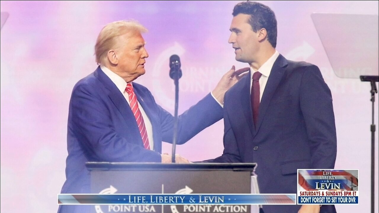 Levin: Trump Took Charlie Kirk Under His Wing