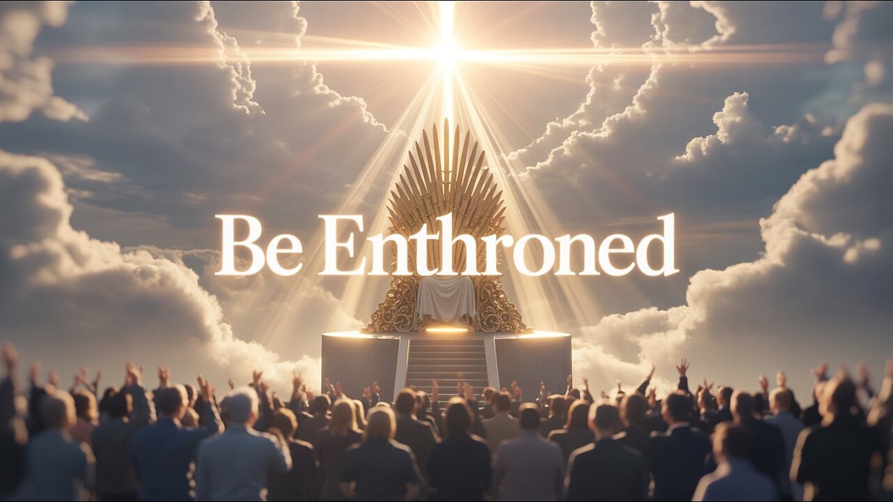 Be Enthroned | Powerful Worship Song 2025 | SONGS OF THE SAVIOR (Official Lyric Video)