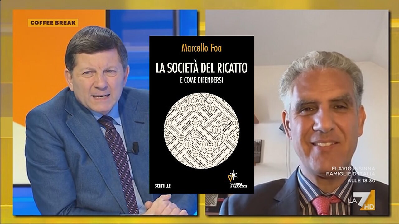 🔴 Interventi di Marcello Foa nella trasmissione "Coffee Break" del 02.05.2025.