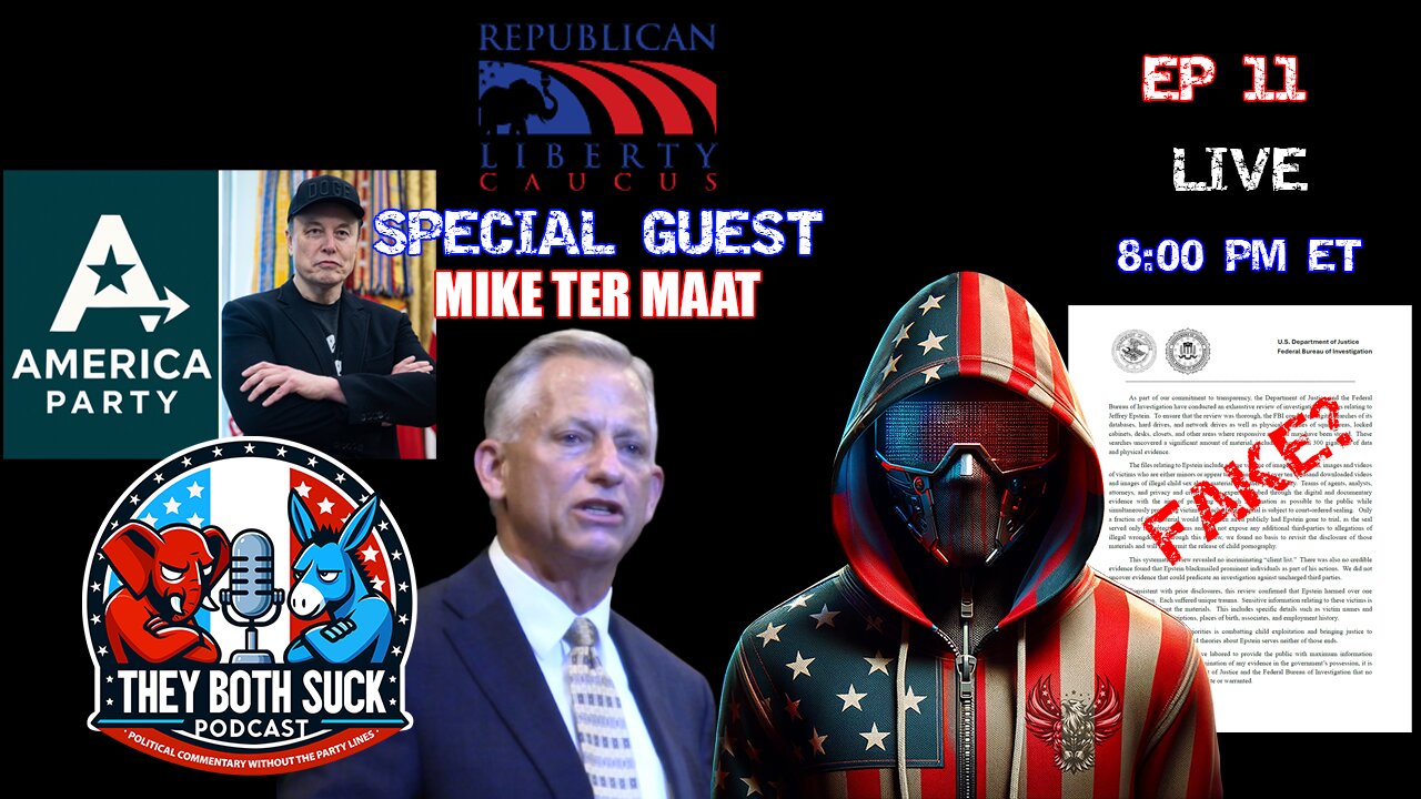 THEY BOTH SUCK PODCAST - EPISODE 11 - SPECIAL GUEST: Mike ter Maat (RLC)