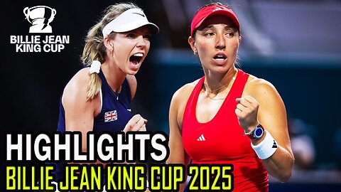 Jessica Pegula (USA) vs Katie Boulter (GBR) | 2025 Billie Jean King Cup