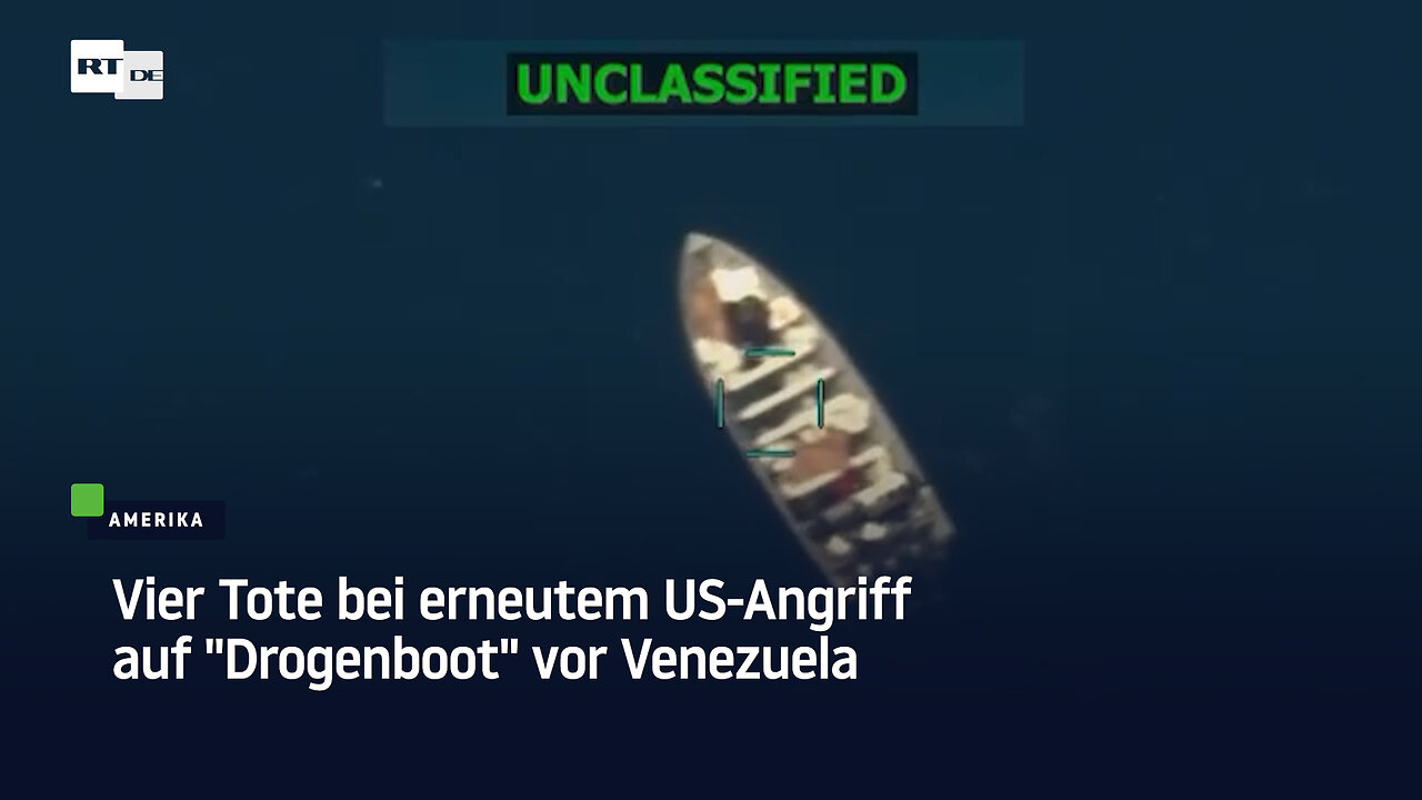 Vier Tote bei erneutem US-Angriff auf Drogenboot vor Venezuela