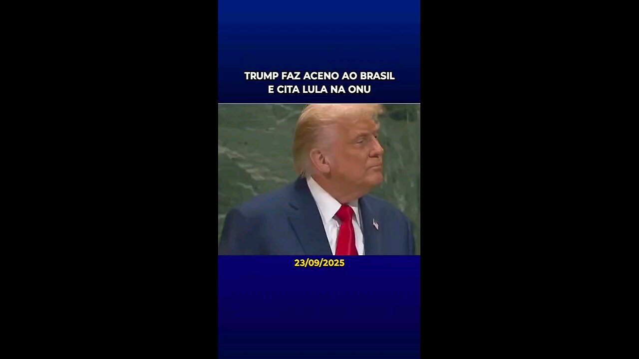 Trump falar com lula