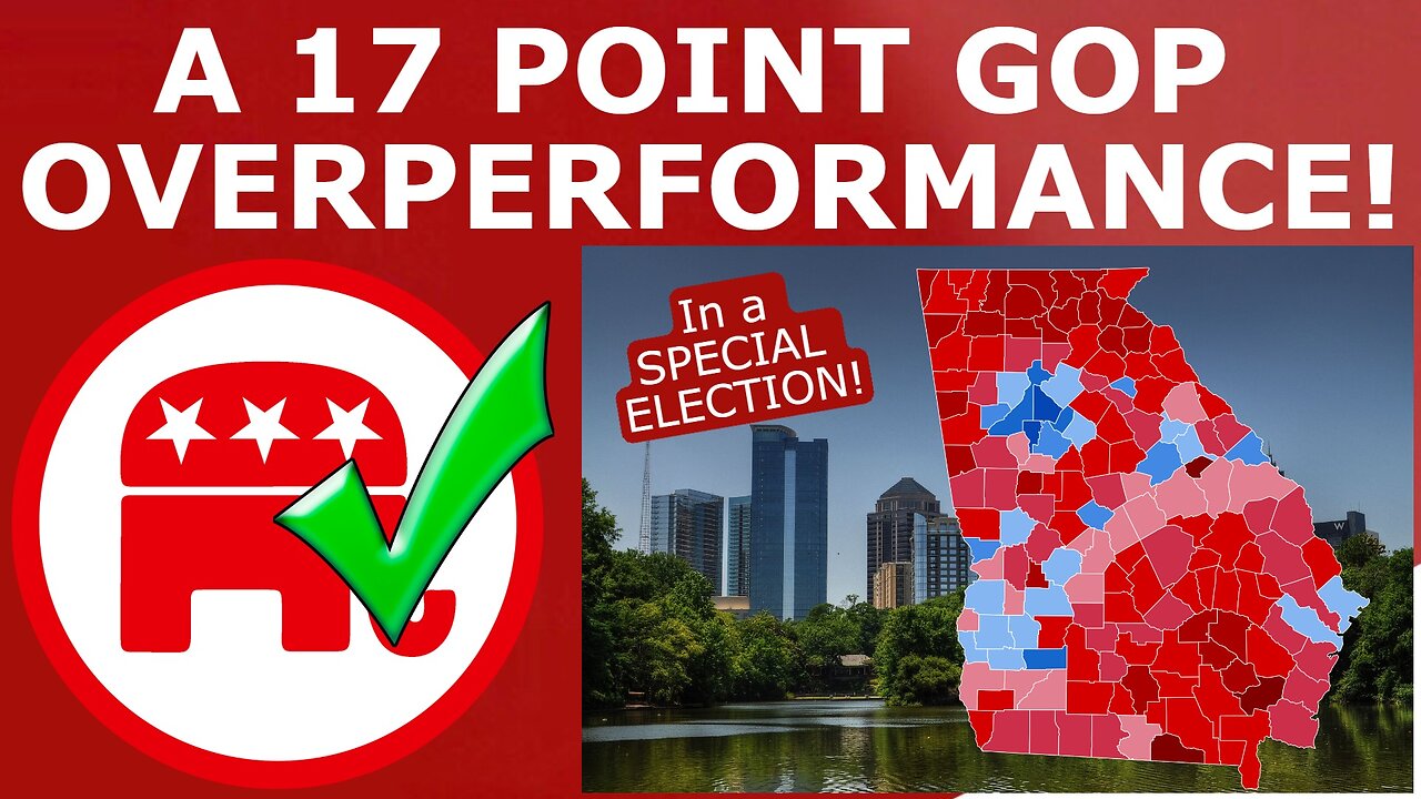 The GOP OVERPERFORMED BIG in TWO Special Elections!