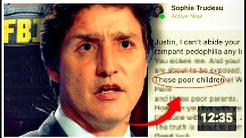 "Allegations Emerge of Imminent Pedophilia Exposure Behind Justin Trudeau's Marital Split"
