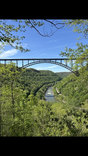 New River Gorge Exploration! #yeshua #jesus #hiking #nature #trail #trailhiking #naturehike