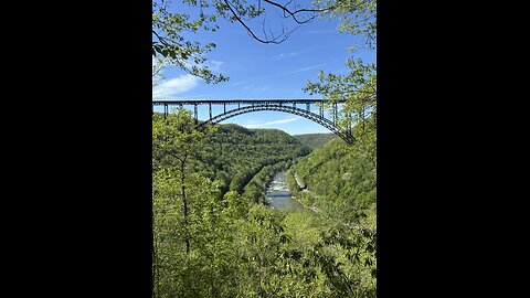 New River Gorge Exploration! #yeshua #jesus #hiking #nature #trail #trailhiking #naturehike