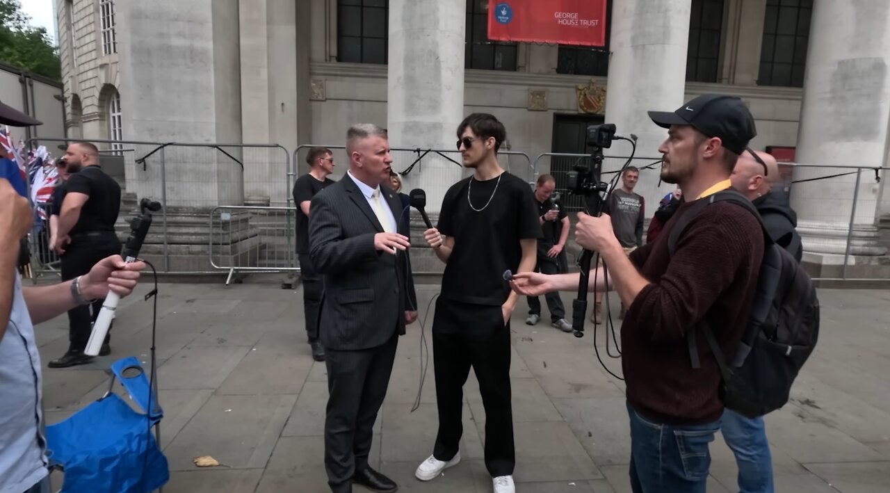 Britain First March Turns Chaotic