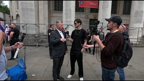 Britain First March Turns Chaotic