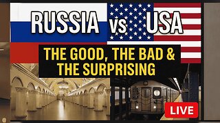 🇷🇺 Russia vs USA: The Good, The Bad & The Surprising | Culture, Food & Metro Compared