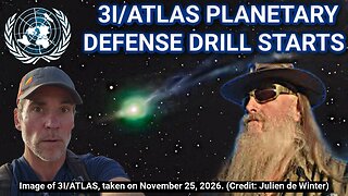 "3I/ATLAS TRIGGERED A UN DEFENSE DRILL — WHAT THEY’RE NOT TELLING US"