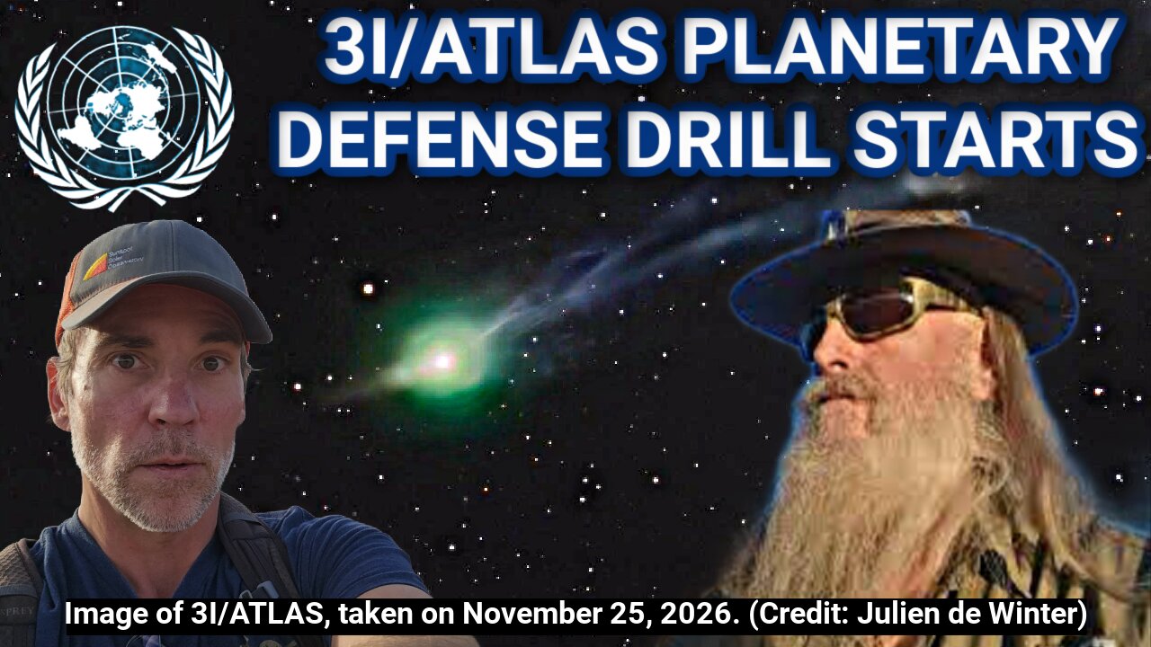 "3I/ATLAS TRIGGERED A UN DEFENSE DRILL — WHAT THEY’RE NOT TELLING US"