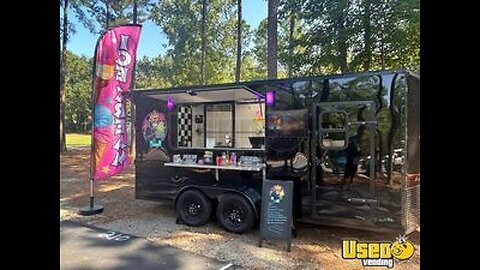 2025 7.5' x 18' Ice Cream Concession Trailer | Mobile Vending Unit for Sale in South Carolina!