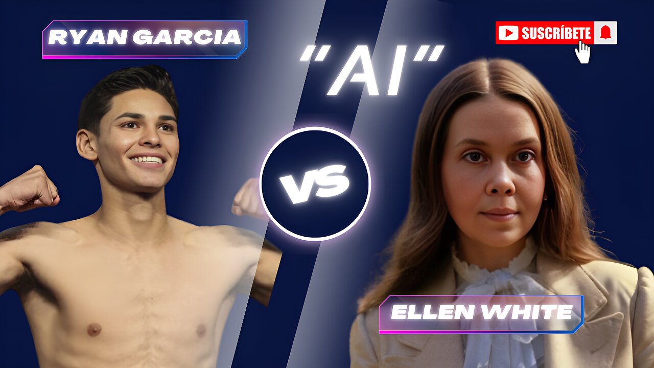 Ryan Garcia has multiple personalities!! With Ellen White “Ai”