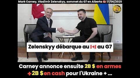 Zelenskyy débarque au G7