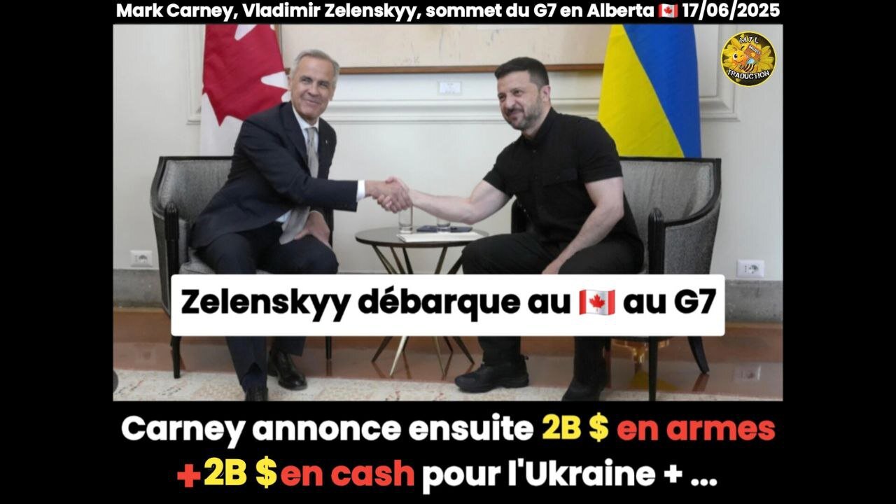 Zelenskyy débarque au G7