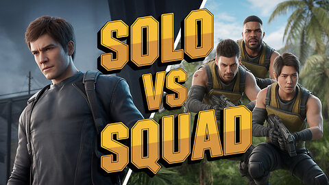 SOLO VS SQUAD GAMEPLAY | GARENA FREE FIRE on reaction