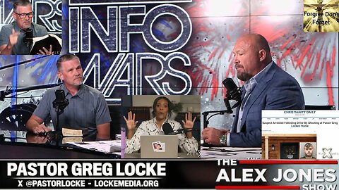 7/4/25 FULL INTERVIEW: Megachurch Pastor Greg Locke Joins Alex Jones to Debate/Discuss the Israeli/Iran War and Why the Jews Continue to Play a Central Role in the Past 4,000 Years of History