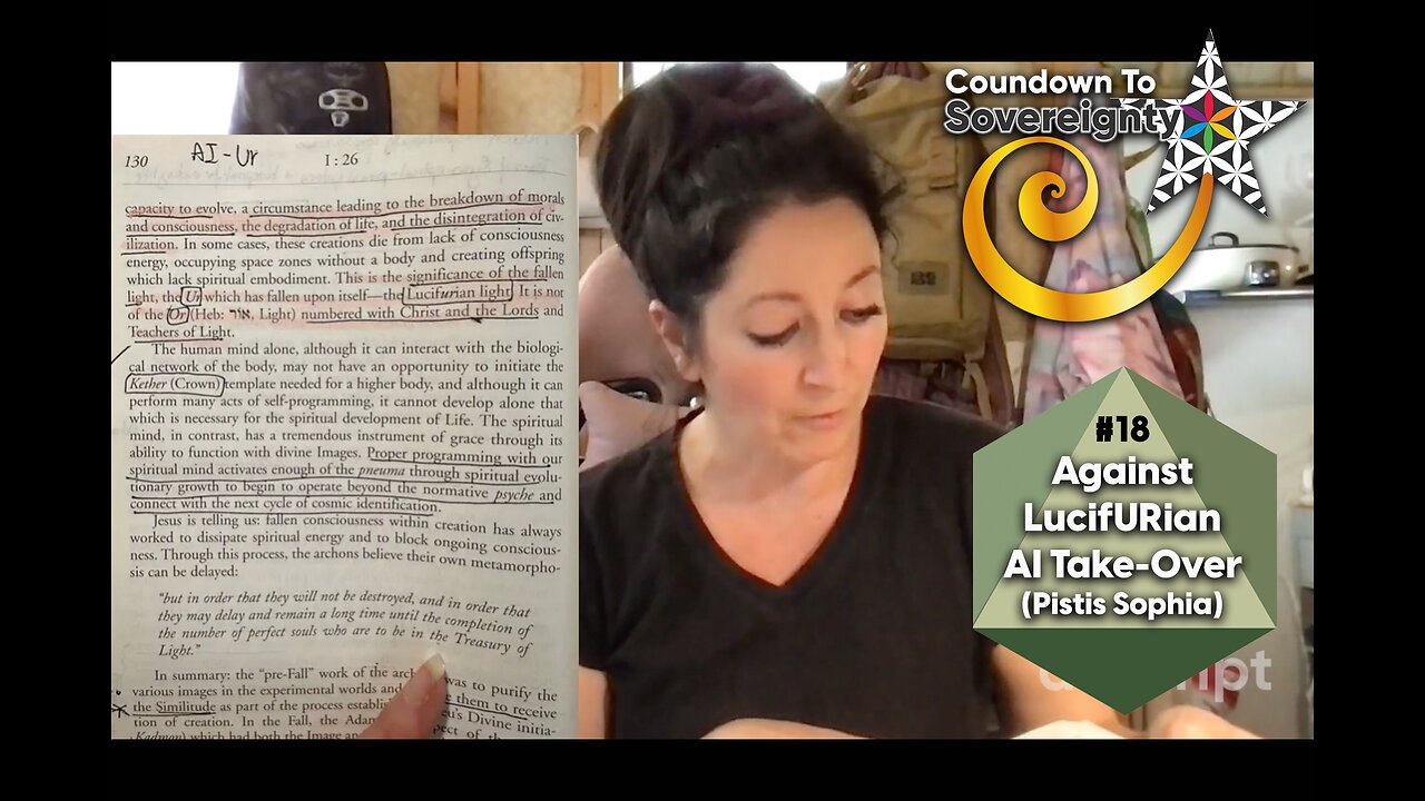 18 - Against the LucifURian AI Take-Over (Pistis Sophia Book Club)
