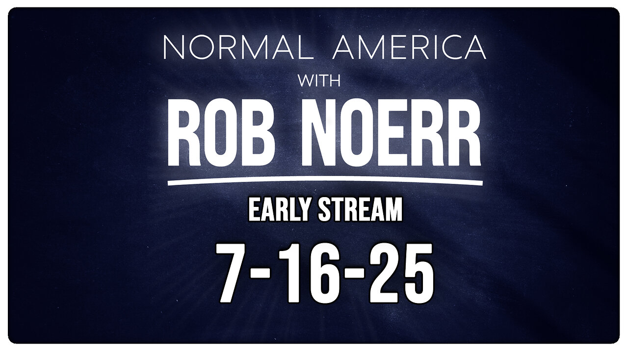 Call in Show (maybe a debate too): Talk to a PAST Trump supporter 7-16-25