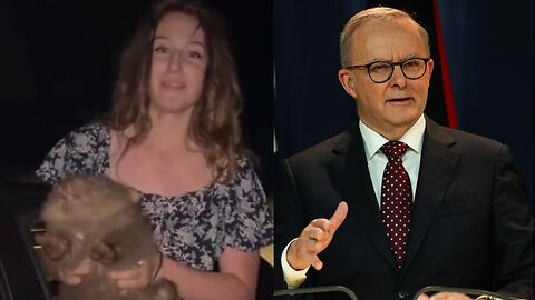 PM Albanese lets rip on the “so-called influencer” who took a baby wombat from its mother.