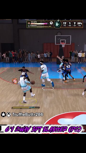 20 straight points in the 3rd quarter 🤮 #cooking #ballin #nba2k26 #fyp #basketball