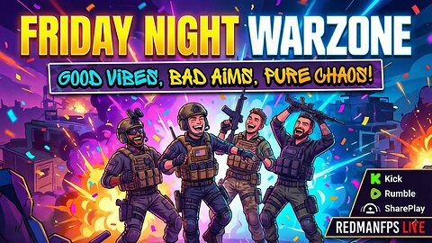 Friday Night Warzone: Good Vibes, Bad Aims, Pure Chaos! #goonsquad