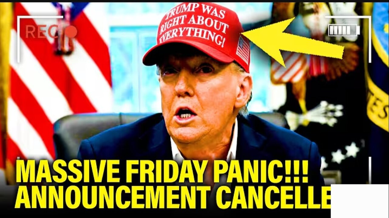 Trump has MASSIVE PANIC on Friday as DEADLINE IS BLOWN