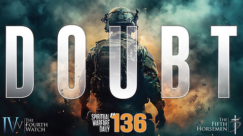 DOUBT equals death - Jesus warning and God's commanding should be enough to get moving