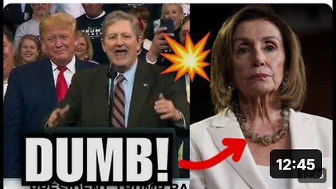 "Senator Kennedy Terminates Pelosi's Career with a Monumental Speech"