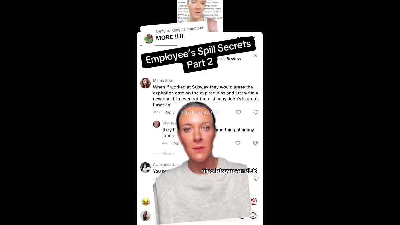 Food Industry Workers Expose Dirty Secrets from Popular American Chains