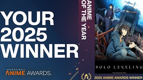 Solo Leveling Takes Over the 2025 Anime Awards!