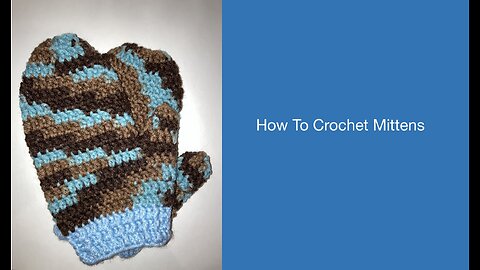 Crocheting Mittens