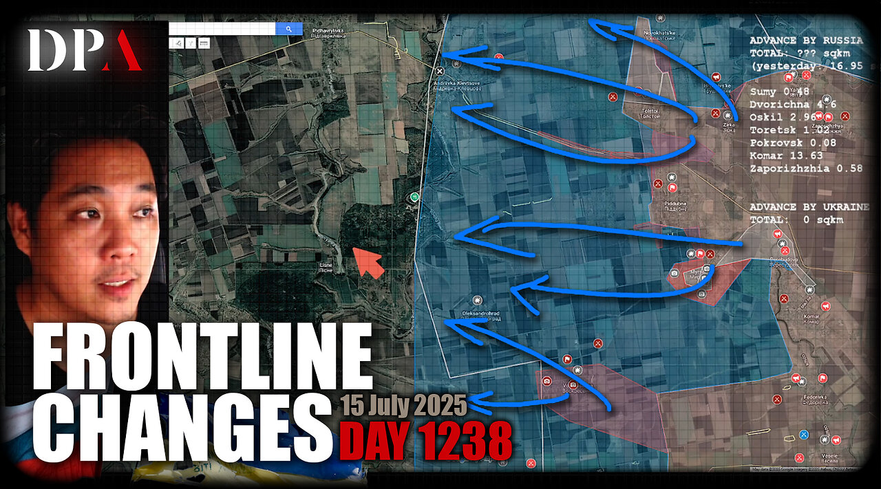[ Ukraine Frontline Changes ] FULL RETREAT AT KOMAR FRONT!?!? Unexpected speed of advance by Russia!