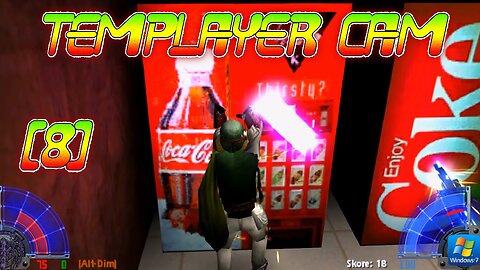 Teaching Skineri how to play Jedi Knight |8| Exploring the Map TEMPLAYER🎥 [CZ/EN]