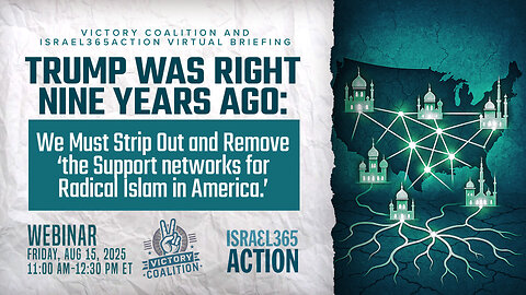 VC Briefing | Trump Was Right: Strip Out ‘the Support networks for Radical Islam in America.’