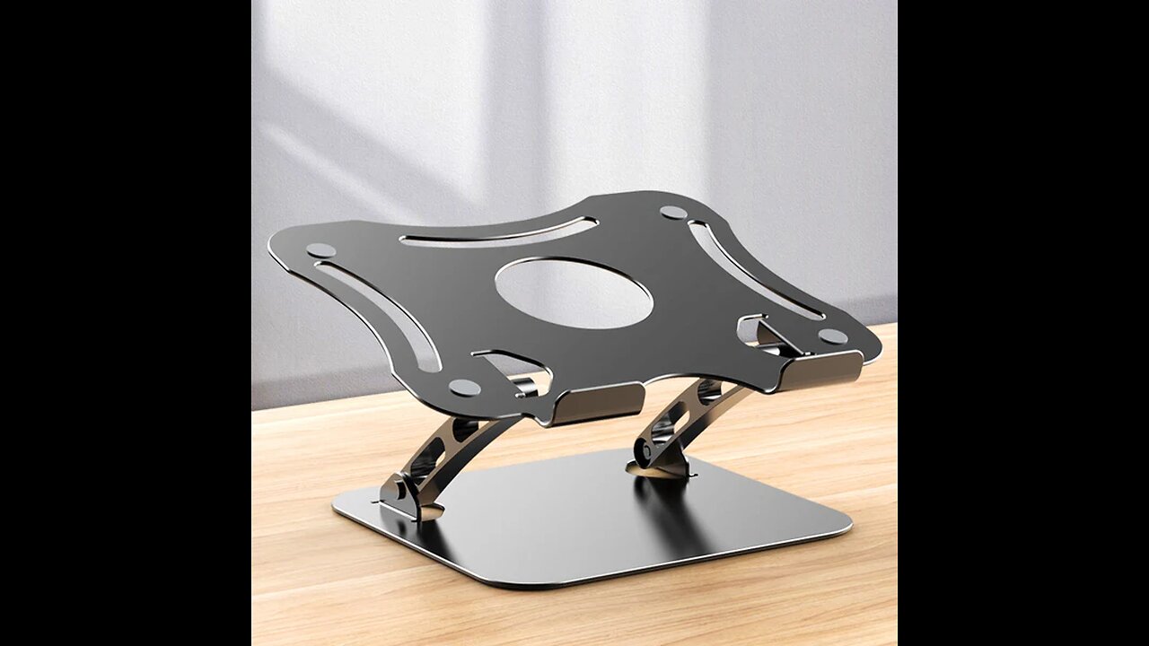 Laptop Stand, with Foldable & Height Adjustable Design, Fit for Laptops within 17
